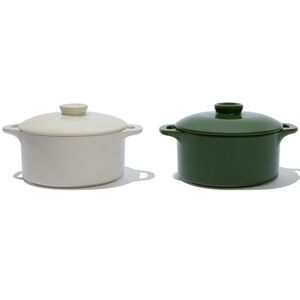 New Brocc Mini Ceramic Cocotte Set